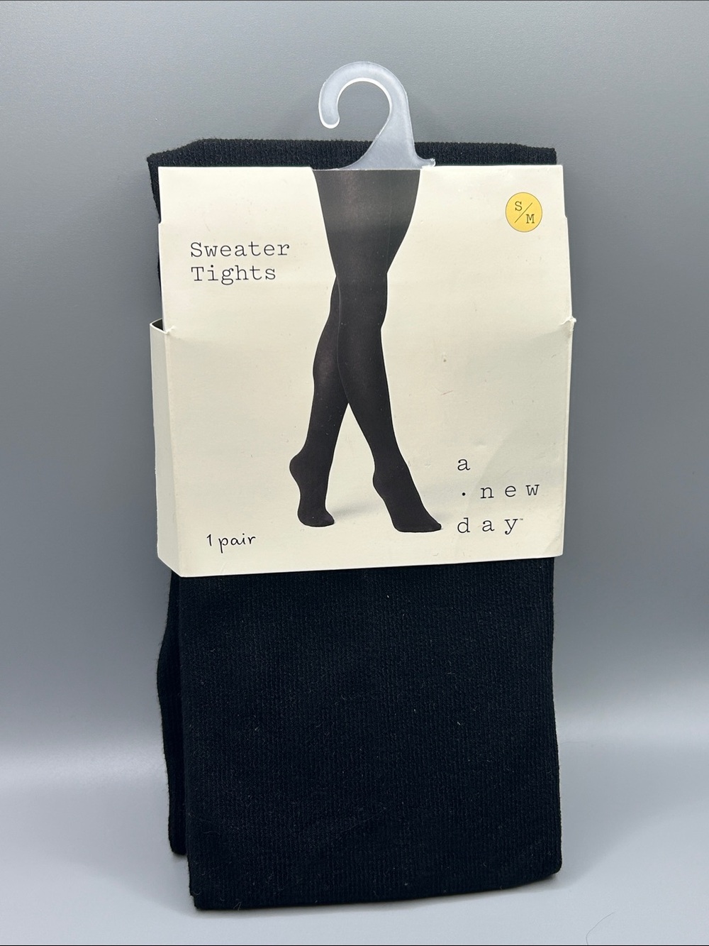 A new day Black Sweater Tights